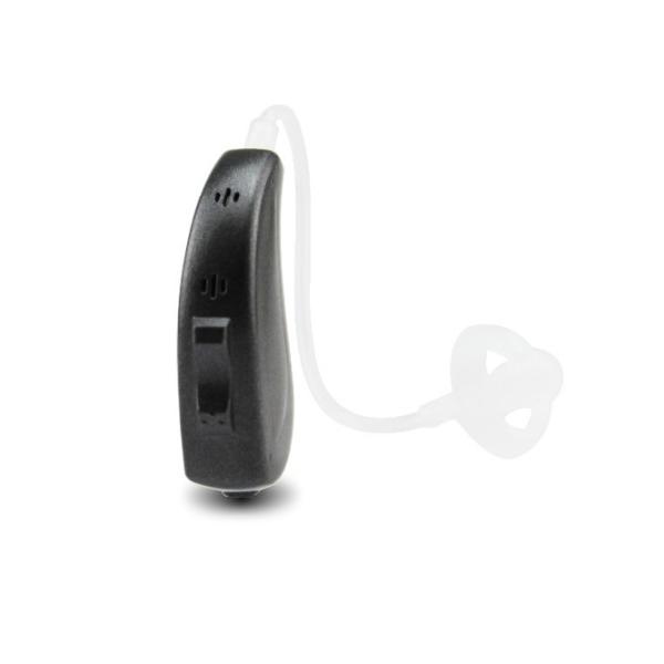 Silver Mini Rechargeable Digital Hearing Aid OTC Personal Sound Amplification