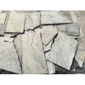 Green Quartzite Random Flagstone,Crazy Stone,Irregular Flagstones,Landscaping