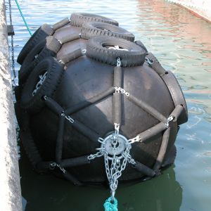 BV China Marine Bumper for Pontoon Bridge Good Performance Mooring Fender