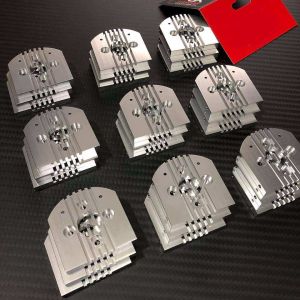 5 Axis Precision CNC Machining Service Plating / Oxidizing