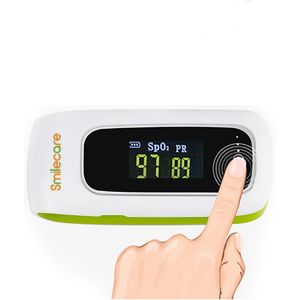 Smart SPO2 Fingertip Pulse Oximeter For Home Use