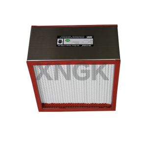 Customized Size High Temperature Hepa Filters Unit 500Pa Final Pressure Drop