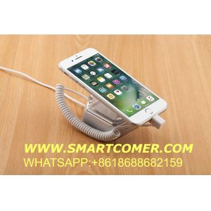COMER anti-theft charger devices for retail shop mobile phone alarm desk display