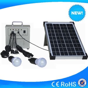 Cheap 10w mini solar home lighting system / solar lighting kits for hot sale for sale