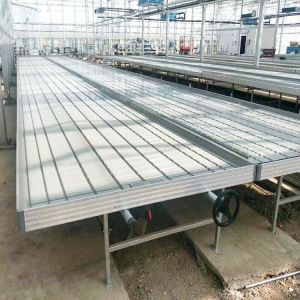 Ebb Flow Nursery Movable Abs Flood Rolling Bench Grow Table