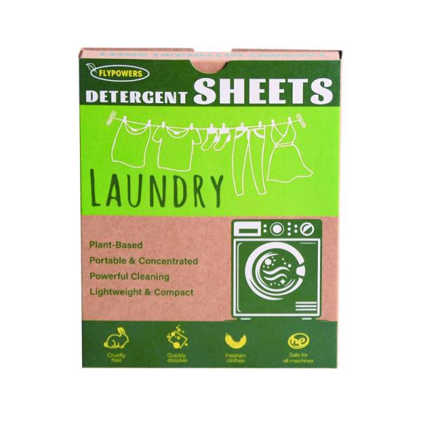 Quality Detergent Laundry Sheets ECO Friendly Concentrated Laundry Detergent Sheets wholesale