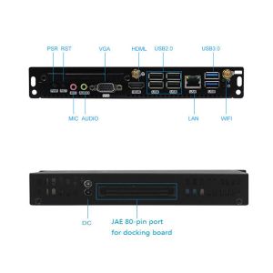 4K Display OPS Mini Computer PC Intel 6th Gen I3-6100U I5-6200U I7-6500U
