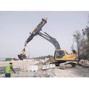 Max. Hoisting Height 5770mm Clamshell Telescopic Arm for Precise and Versatile