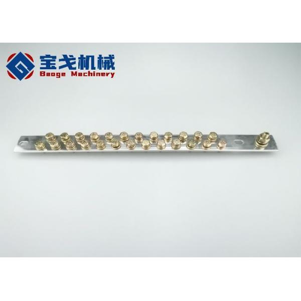 Stamped Drillin Tinned Ground Copper Bus Bar with Tinned Surface Treatment