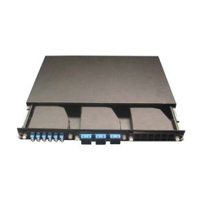 4U 19inch MPO Fiber Optic Patch Panel with 12pcs cassettes