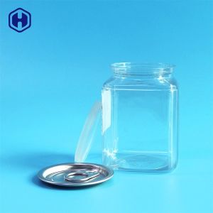 Durable Square Plastic Biscuit Containers Fully Airtight And Leak Proof
