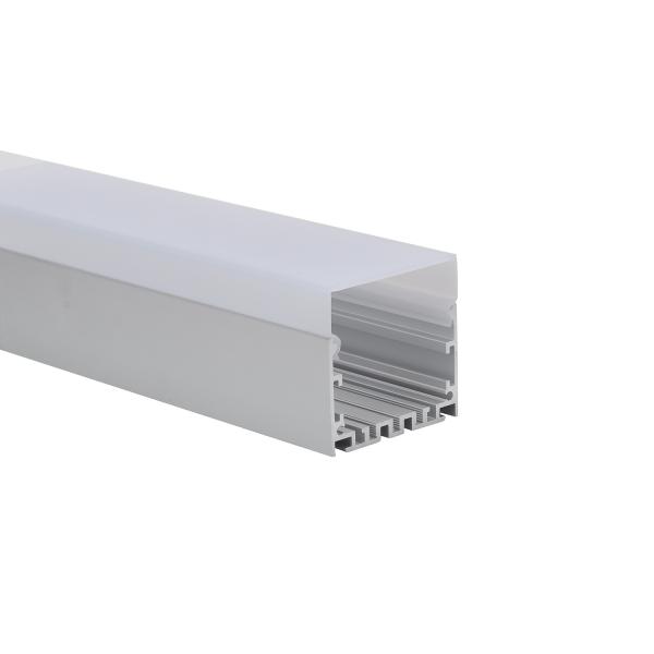 Quality K&C 6063t5 Square Mount Pendant LED Strip Aluminium Profile wholesale