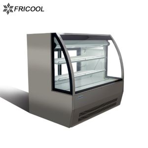White Coated Steel 8 Foot Refrigerated Deli Case 12 Cu.Ft