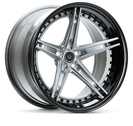Quality A6061 T6 Alloy 3 Piece Wheels Customized For Luxury Car wholesale