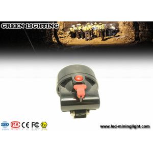 Black OEM Anti - Explosive Rechargeable Miners Headlamp 13000 LUX High