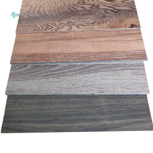 Various Wood Grain Patterns Wood Grain ACP Panels 1220mm X 2440mm Custom Sizes