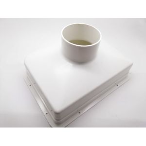 A2 Polishing Cold Runner S136 718H White ABS Plastic Injection Mold