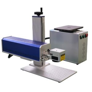Beautiful Mini Portable Co2 Laser Marking Machine 30W 50W 100W Air / Water