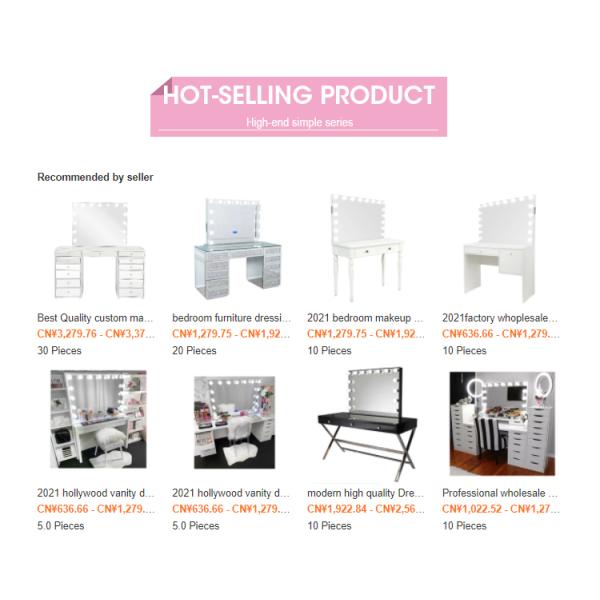 Full Length Hollywood 50x Magnifying Mirror Customzied