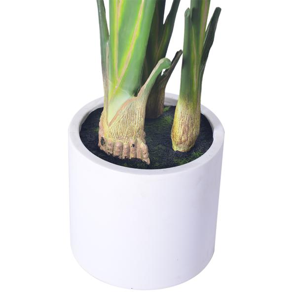 Traveller Ravenala Pot Planted Plastic Tree Wholesale Best Artificial Bird Of Paradise Plant