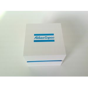 Square Rigid Gift Boxes With Lid Custom Packaging Box With Sponge Tray For