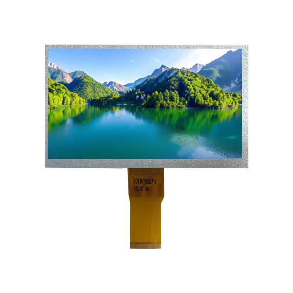 Quality 7-inch 50-pin LCD Panel with 68mm FPC Connecting Cable and 1024 x 600 Resolution and 400 Nits Brightness wholesale