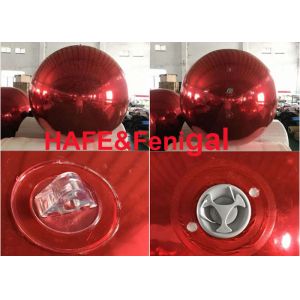 Atmosphere Sensing Inflatable Mirror Balloon PVC 2m Diameter Use For Christmas