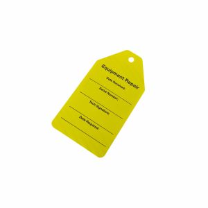 Customized Both Size and Language PVC Plastic Label Safety Lock-out Tagout '