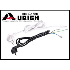 220v Pvc Sheath Two Pin Power Supply Power Cable For Air Conditioner EU Approval