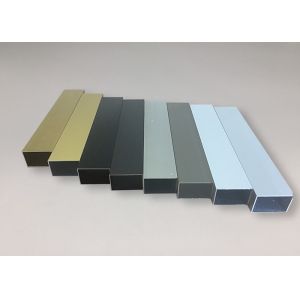 Square Shaped Extruded Aluminium Tube Profiles With GB/T 5237 Standard