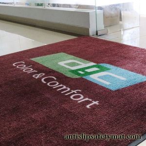 7 mm Washable Custom Logo Mats Nightmare Before Christmas Personalized Doormat