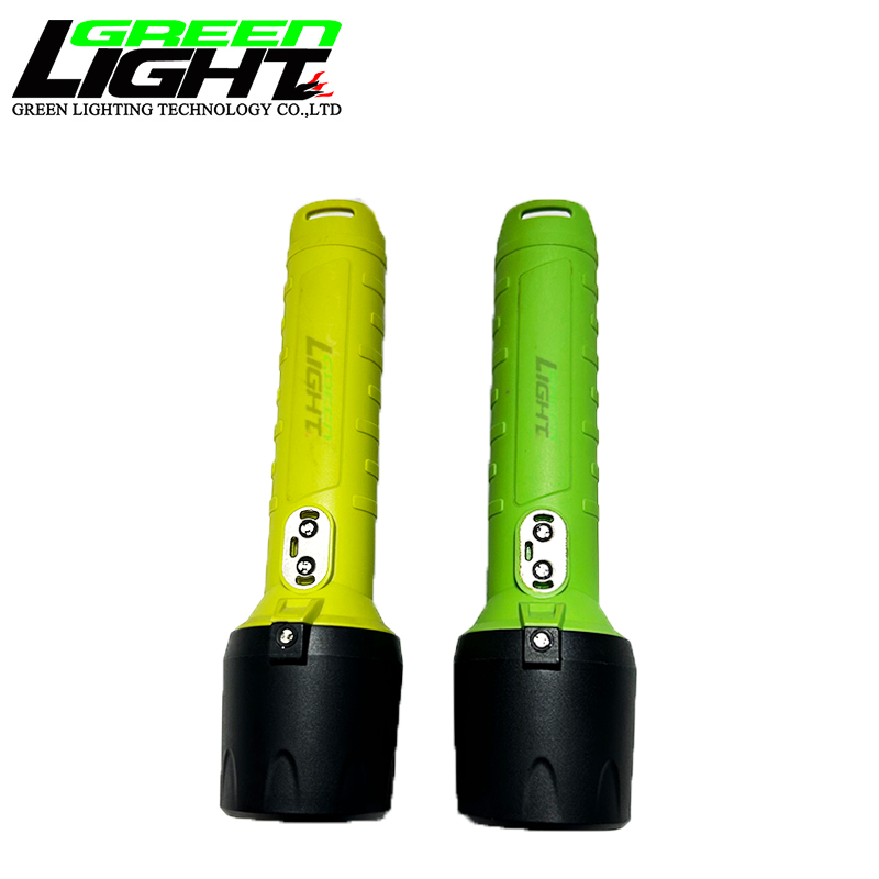 GL-T666 Led Torch Explosionproof Flashlight 100000H Rechargeable for Mining IP68 for Industrial