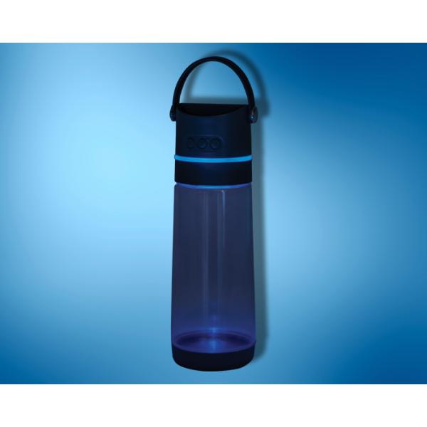2 in 1 water bottle with bluetooth speaker,smart water bottle,220z,100% BPA free,outdoor water bottles