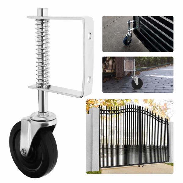 Quality 6" Gate Wheel Gate Support Wheel for Chain Link Fence Swing Gate wholesale