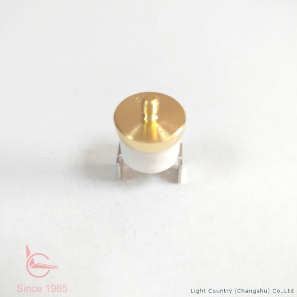 Quality KSD301 Manual Reset Thermostat Round Cap Ceramic Body For Temperature Control wholesale