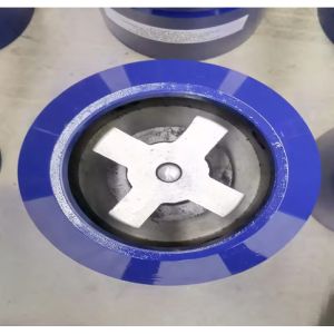 Api 5" single valve oil & gas well cementing float shoe & float collar with H40