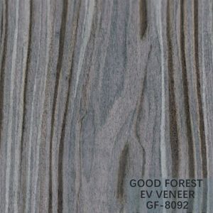 Engineered Custom Wood Veneer Panels Irregular Texture For Decoration ISO