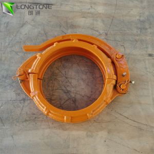 Forged 5 Inch Concrete Pump Clamp Durable Pipe Coupling Joint