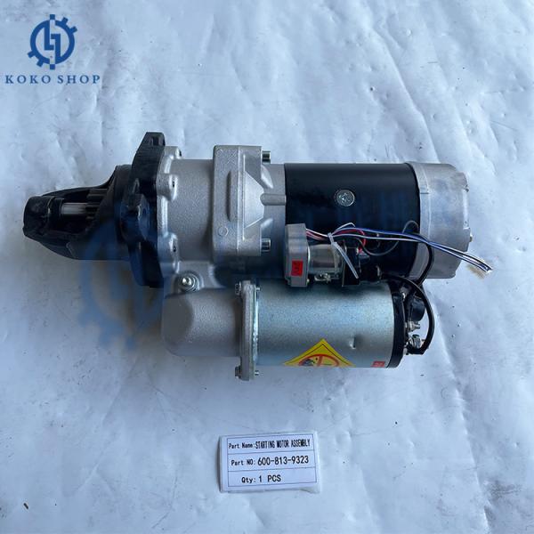 Quality Komatsu Excavator Spare Part Starter Motor 600-813-9323 6008139362 For 6D140 6D170 Engine PC360-7 PC400-7 PC400LC-7 wholesale