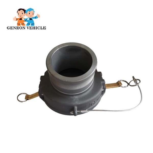 Aluminum Alloy Fuel Truck Trailer Spare Parts Gravity Drop Coupler API 4 Inch 3 Inch 2.5 Inch