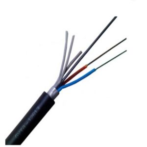 LSZH Sheath Fiber Optic Drop Cable 2 4 12 24 Core With Good Anti Tensile
