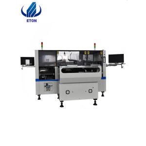 SMT PCB Pick And Place Machine Dual Module System 0.2mm Components Space 220AC