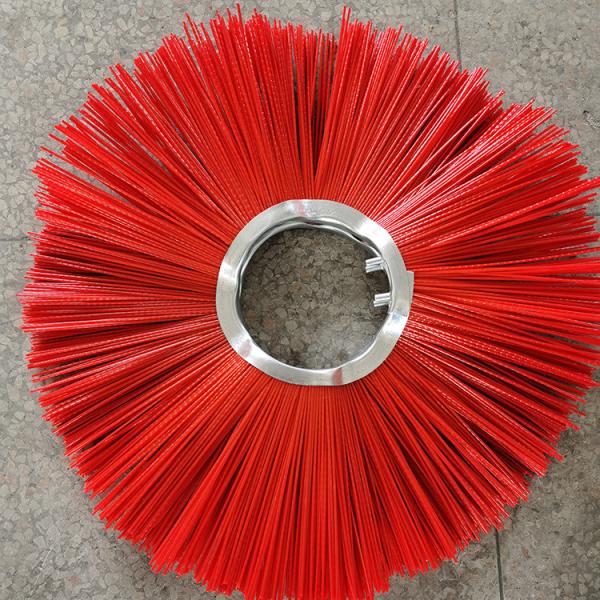 Quality 6 3/8 X 22 Inches 10 X 32 Inches Poly Wafer Brushes For Bobcat Skid Steer Loader Attachment Sweeper wholesale