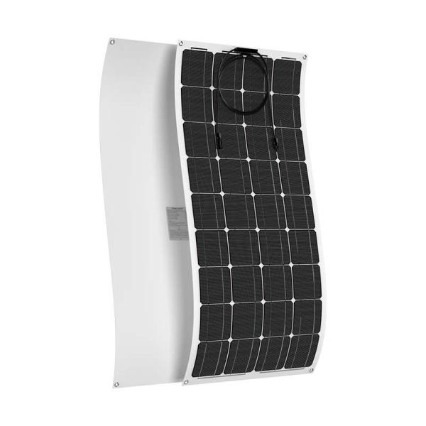 Flexible Solar Panel 120 Watts Power Output for Lightweight Roofs Boats BIPV