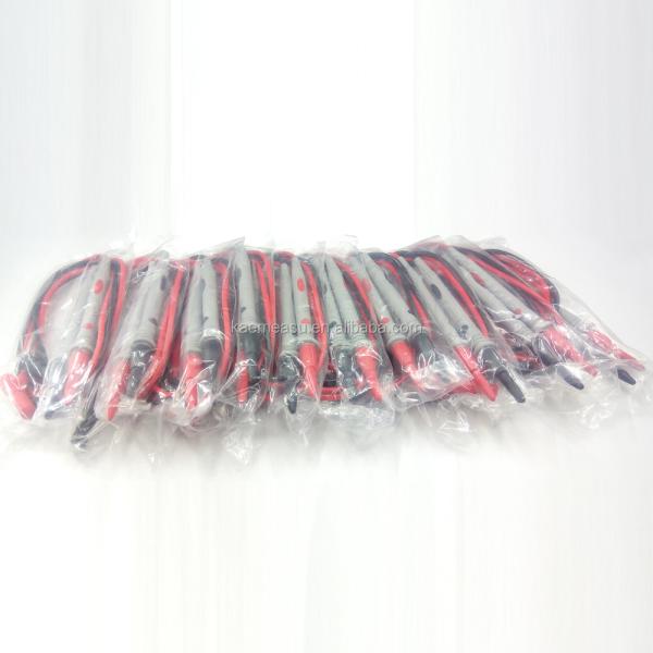 Multimeter Test Probe Leads Banana Plug Digital Multimeter Probes Electrical Test Probe 20A 1000V Instrumentation Cables