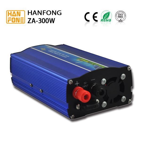 Hanfong ZA300W 220V dc to ac inverter blue power invertor,High quality 220V Inverter 300W CE roHS ISO9001