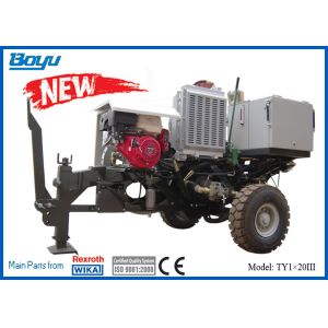 20kN Overhead Line Equipment Hydraulic Tensioner Honda Gasoline Engine D800mm