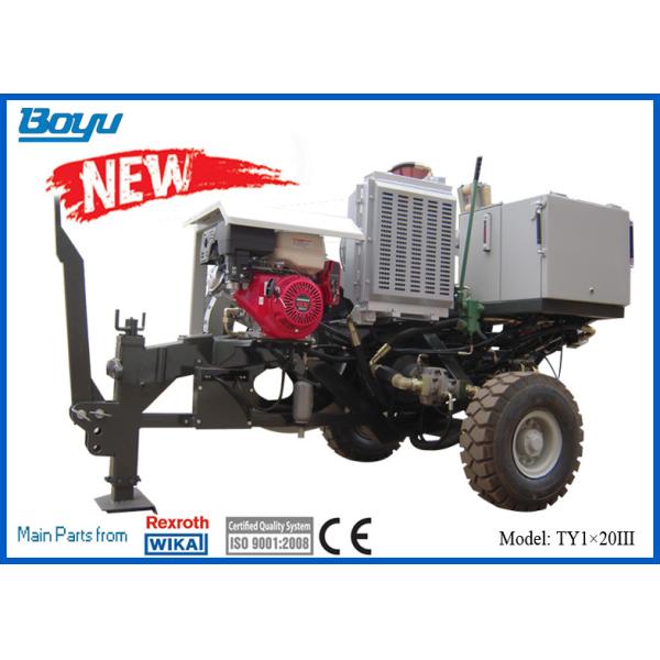 20kN Overhead Line Equipment Hydraulic Tensioner Honda Gasoline Engine D800mm