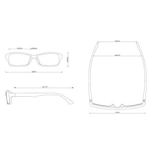 Colorful Anti Bacterial Glasses 47mm For Keeping Safe And Healthy