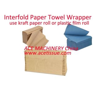 Auto Transfer Tissue Paper Packing Machine PLC Tissue Paper Wrapping Machine